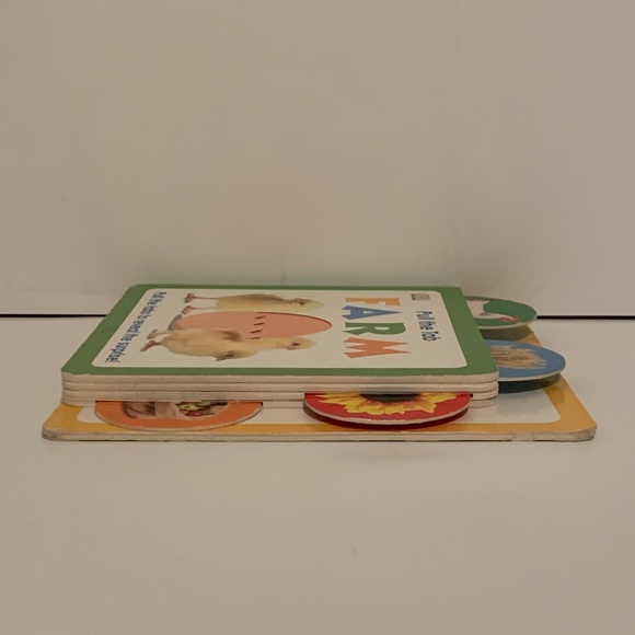 🌾🌻 4/$25 PULL THE TAB FARM BY D.K. PUBLISHING CHILDRENS BOOK 🐄🐖 - Picture 5 of 7